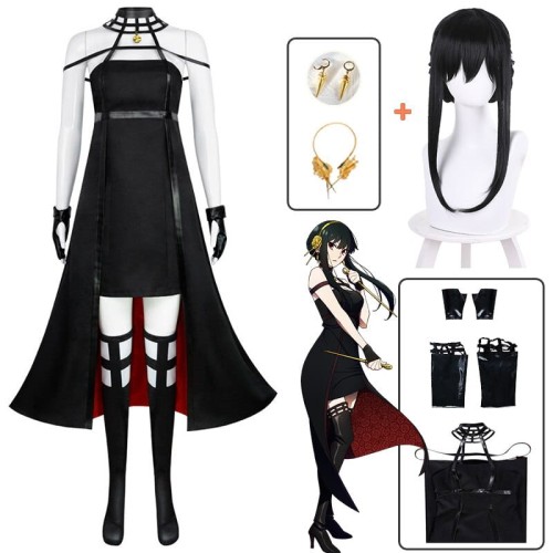 13YrAnime-Spy-X-rodzina-Yor-Forger-Cosplay-Gothic-Halter-czarna-sukienka-sk-rzane-po-czochy-str.jpg