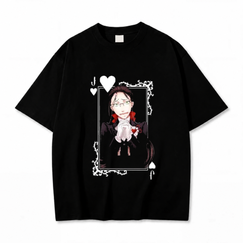 Koszulka T-shirt Anime Black Butler czarna