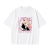 Koszulka T-shirt anime Spy x Family Anya Forger - biała