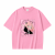 Koszulka T-shirt anime Spy x Family Anya Forger - różowa