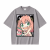 Koszulka T-shirt anime Spy x Family Anya - szara