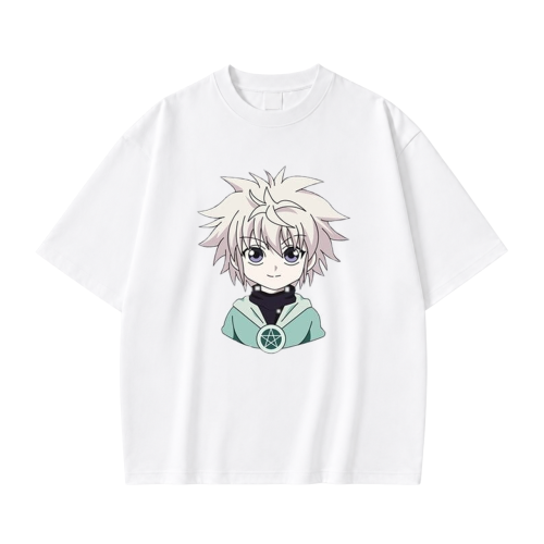 Koszulka T-shirt anime Hunter x Hunter Killua - biała