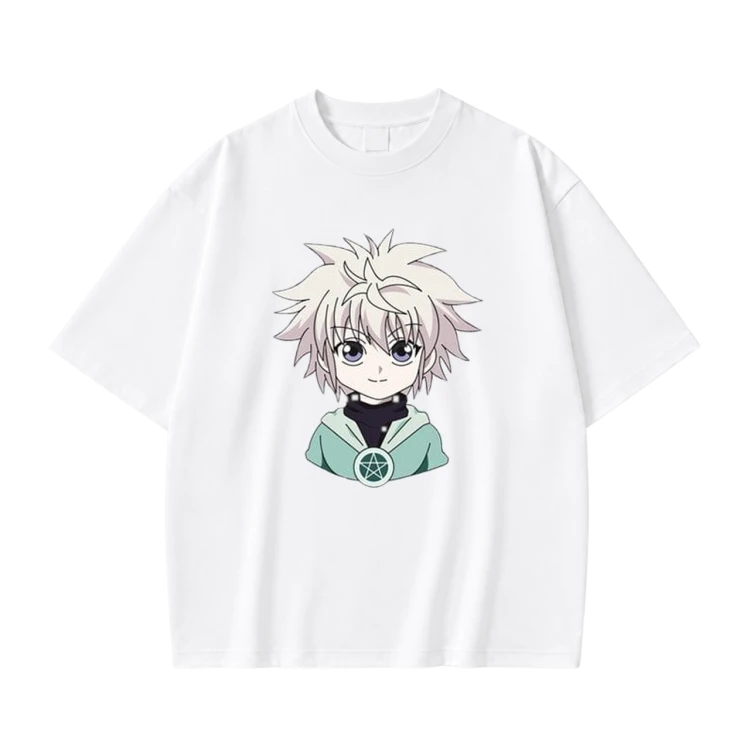 Koszulka T-shirt anime Hunter x Hunter Killua - biała