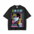 Koszulka T-shirt anime JoJo's Bizarre Adventure - czarna prana