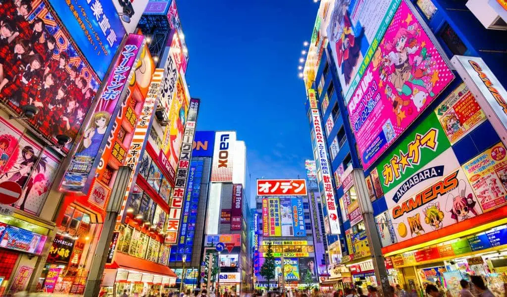 Akihabara: mekka pro fanoušky anime
