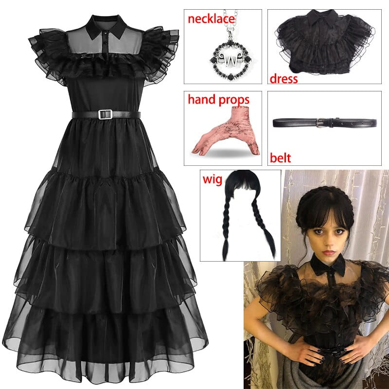 Wednesday Addams cosplay